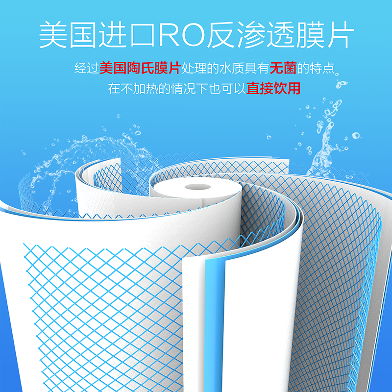 Tendge恬净净水器-RO膜
